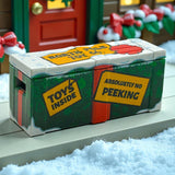 Snow Covered Christmas North Pole Toy Co. Crate BrickArms Crate