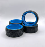 Ironman 1/10 Drift Tires Jay Street Blue 4 Pack