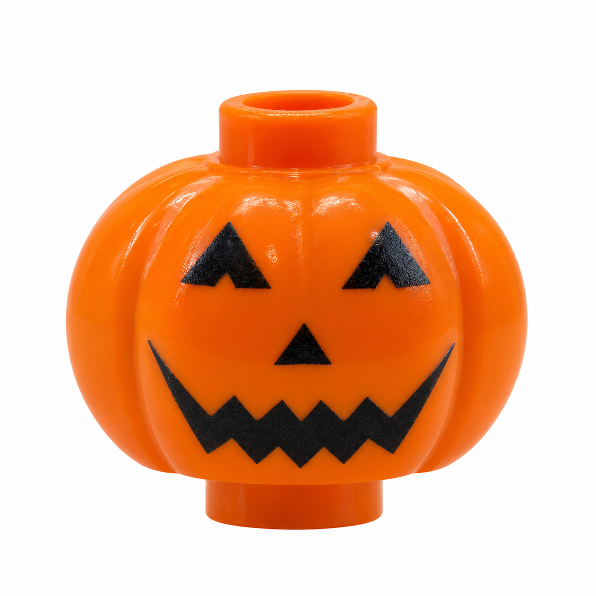 Custom Jack O' Lantern / Pumpkin Face #1 - B3 Customs made using LEGO part
