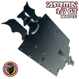 Perfect Pass Carbon Fiber Arrma 1/7 GT Chassis - Matte