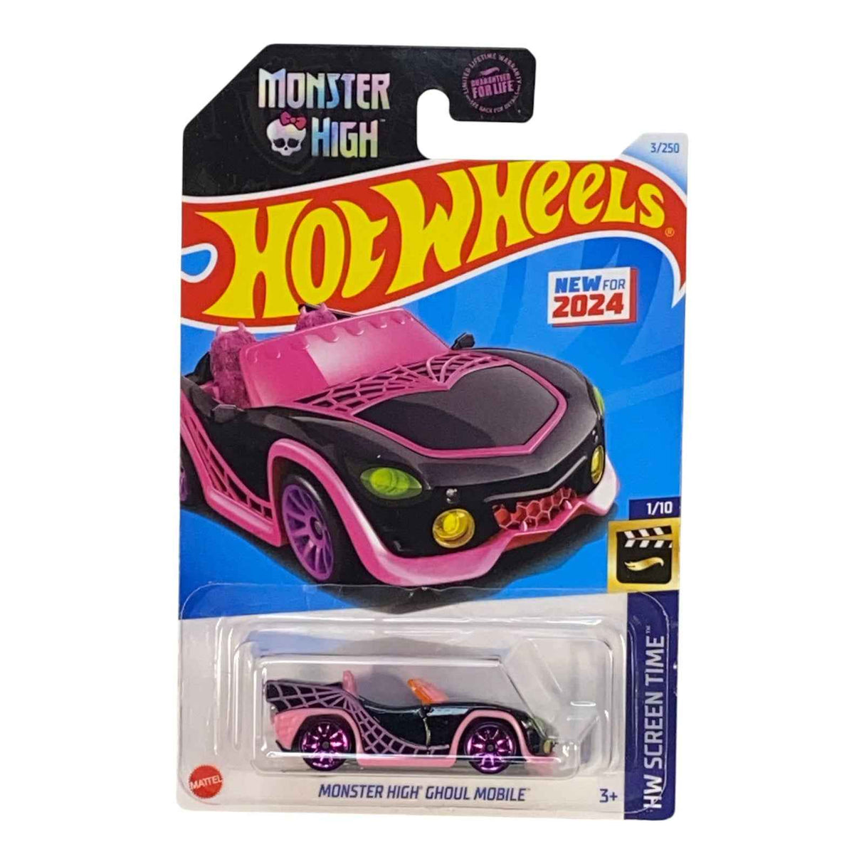 Hot Wheels Monster High Ghoul Mobile | Screen Time Series 1/10
