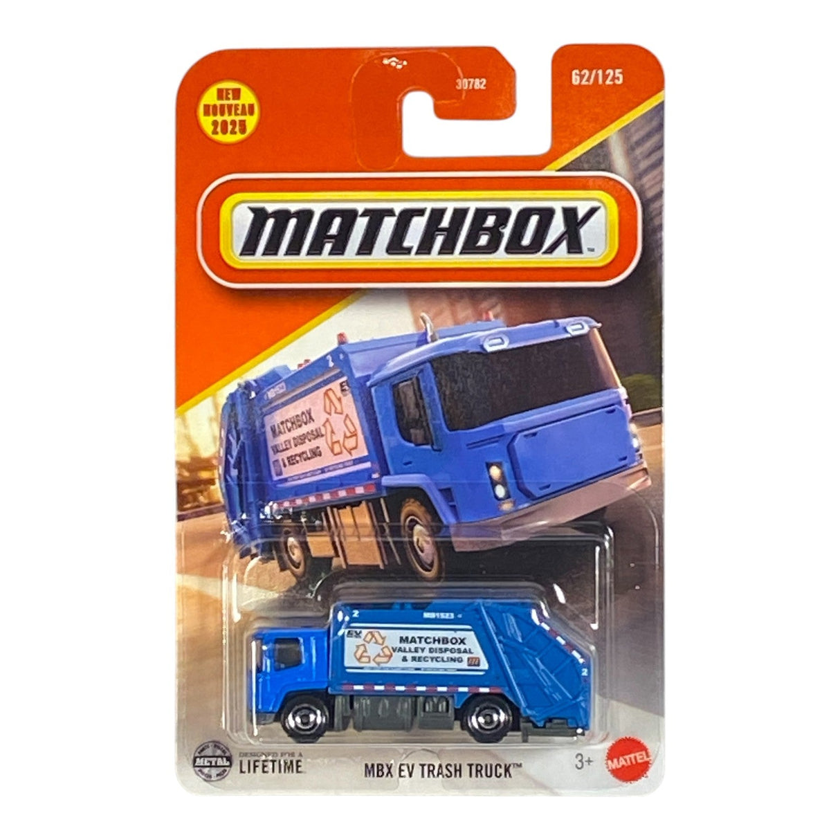 Matchbox MBX EV Trash Truck 62/125