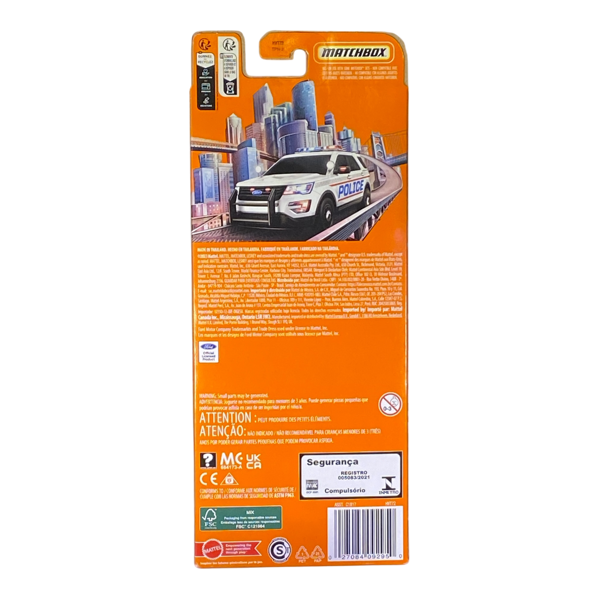 Matchbox 5 Packs - MBX Rescue III