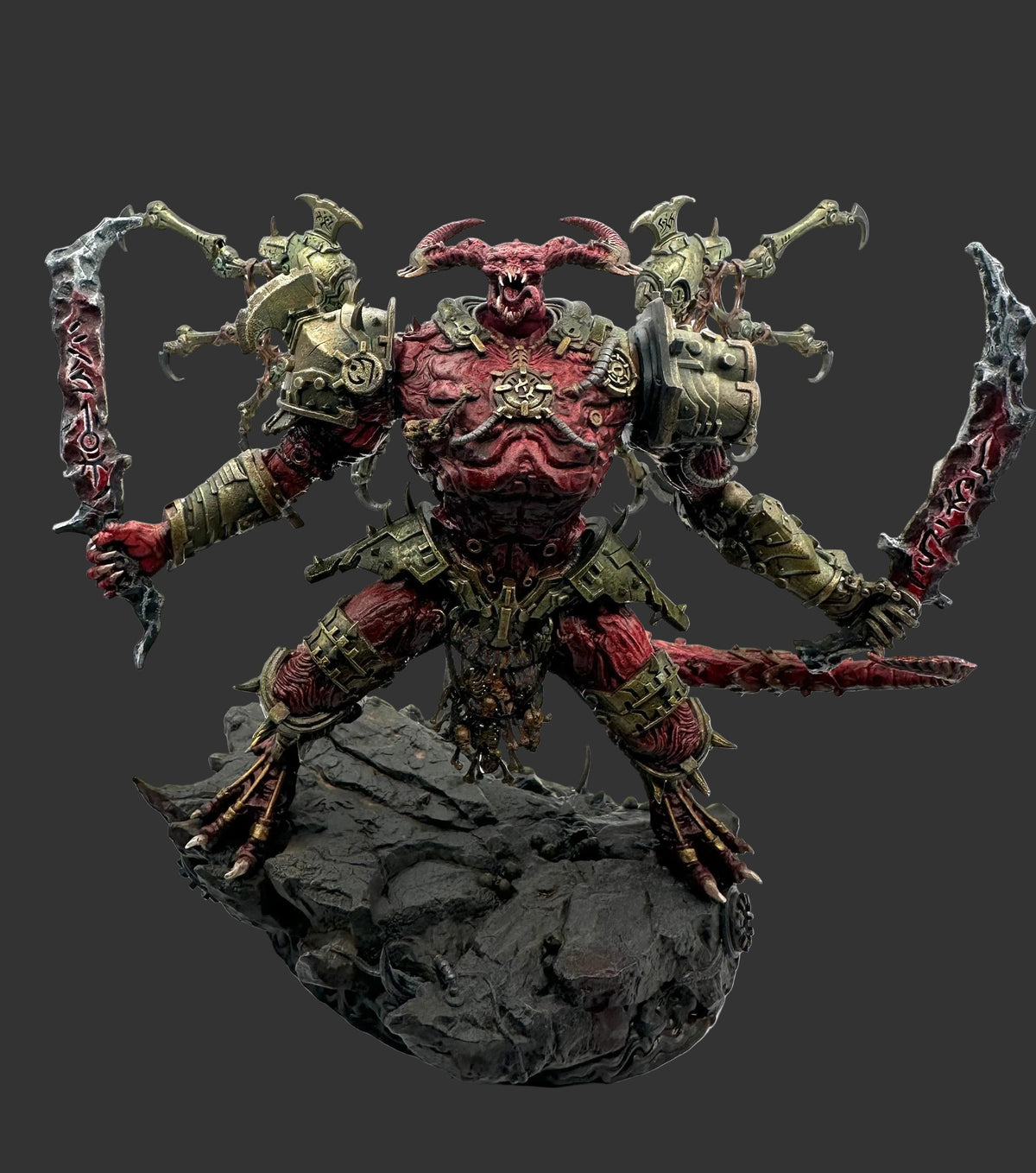 3D Printed Helljaw Prince by Archvillain Games