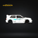 Rhino Model VW Golf Mk3 White Fast & Furious Livery 1:64