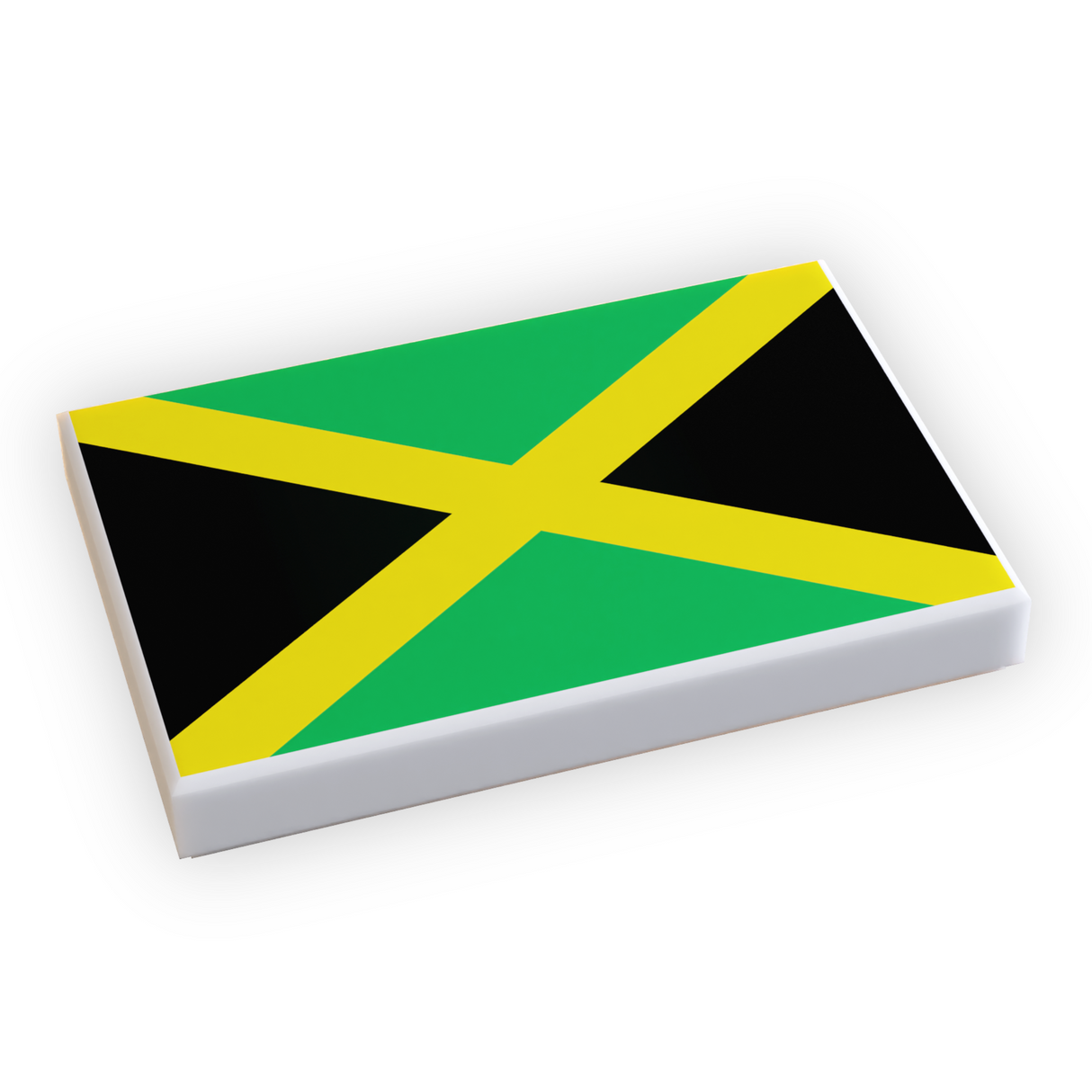Jamaica Flag (2x3 Tile)