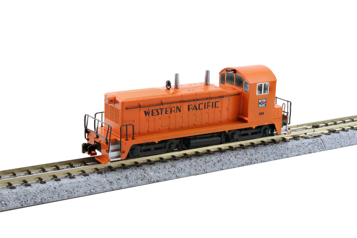 Kato 176-4396 N Scale EMD NW2 Western Pacific WP #608 Locomotive DC