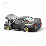 (Pre-Order) Kaido House x Mini GT Nissan Skyline GT-R R34 Kaido Works GReddy V2 1:64