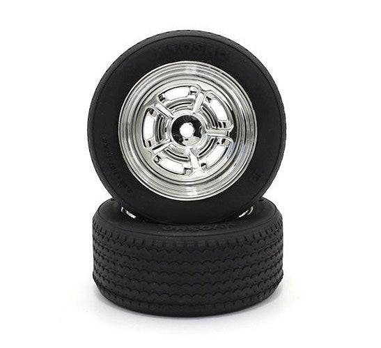Kyosho FATH703SMM Glued Vintage TC Tire FZ02 (M/Ro style Plate/2 pieces)