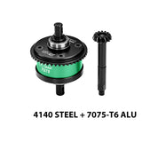 GPM RACING,TEAM LOSI-LMT 4WD SOLID AXLE MONSTER LMT 2.0 Grave TLR TUNED LMT SOLID AXLE MONSTE 4140 STEEL + 7075 ALLOY CENTER COMPLETE DIFFERENTIAL 13/43T/1.0 MOD LMT1343S/CS