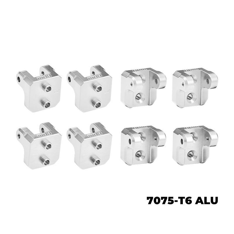 GPM RACING,TEAM LOSI-Grave 7075-T6 ALLOY FRONT AND REAR UPPER SHOCK MOUNT LMT2028FR