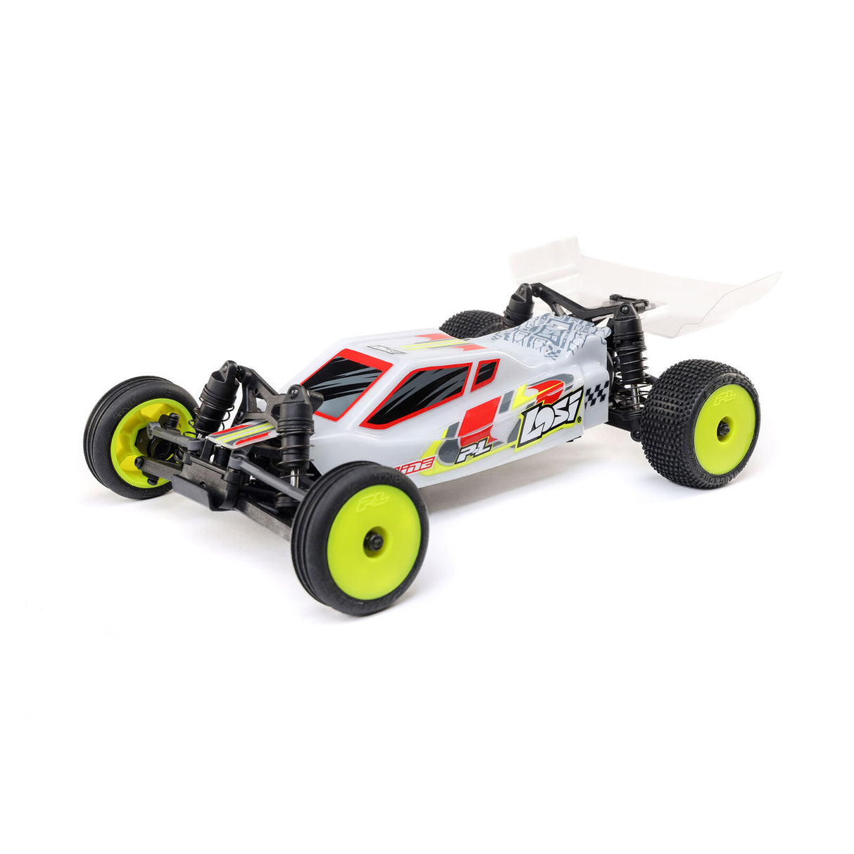 LOSI 00007T1 1/24 Micro-B 2WD Buggy RTR, White