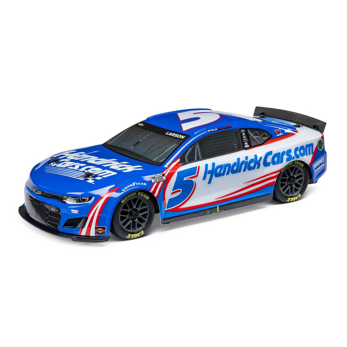 LOSI 1122405 1/12 NASCAR AWD RC Racecar, Kyle Larson No. 5 HendrickCars.com 2024 Chevrolet ZL1 Camaro