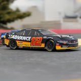 Losi 1122512 1/12 NASCAR RC Racecar Ryan Blaney No. 12 Advance Auto 2025 Ford Mustang 2S AWD RTR Brushed On-Road (Battery & Charger Included)