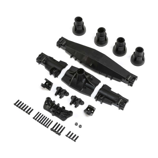 LOSI 242030 Axle Housing Set Complete, Rear: LMT