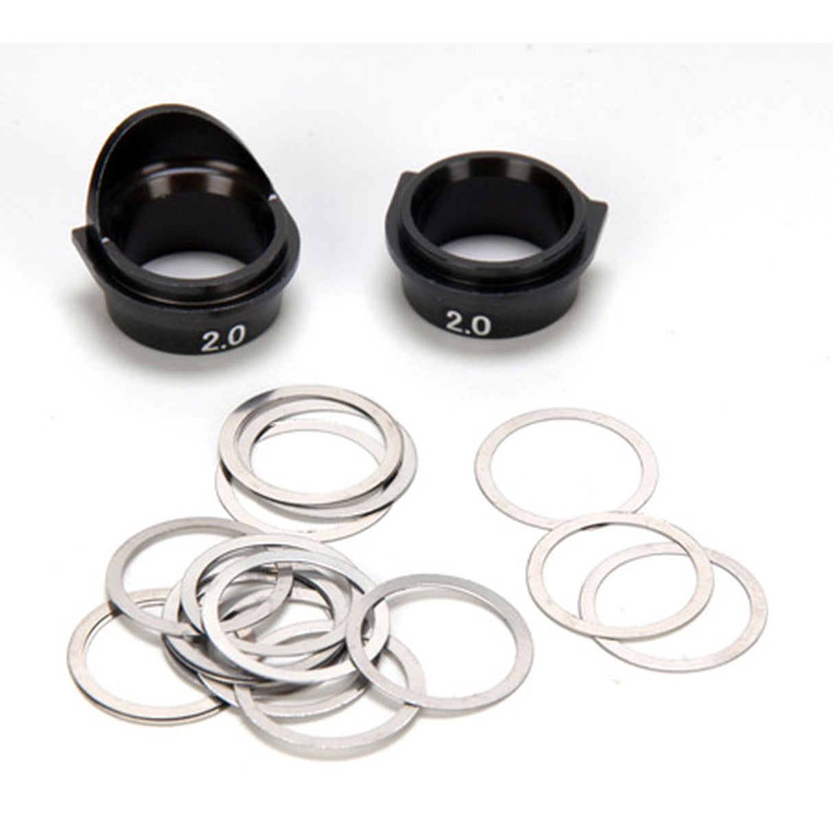 LOSI LOSA4454 Rear Gearbox Bearing Inserts, Aluminum 8B/8T 2.0