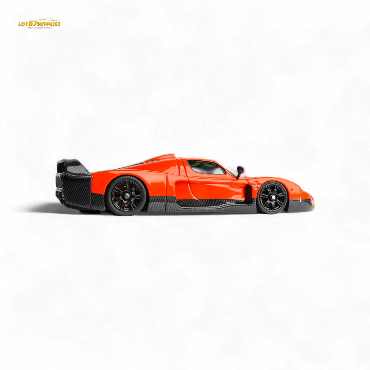 YM Model Maserati MC12 Stradale Corsa 2-Tone Orange 1:64