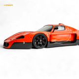 YM Model Maserati MC12 Stradale Corsa 2-Tone Orange 1:64