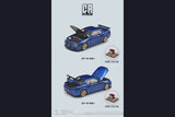 Cool ART Nissan Skyline GT-R R34 Blue 1:64