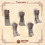 3d Printed Crimson Lords Loincloths #2 x10 by Greytide Studio