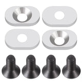 Powerhobby Aluminum Motor Mount Fixing Reinforcement Silver FOR Traxxas Sledge