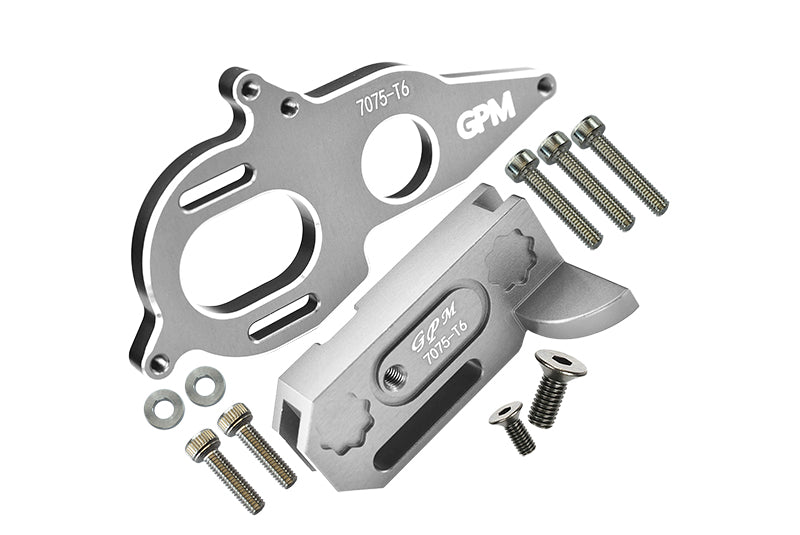 GPM RACING,ARRMA-GRANITE KRATON VORTEKS VENDETTA TYPHON BIG ROCK INFRACTION ALUMINUM 7075-T6 CENTER GEARBOX SUPPORT AND MOTOR HEATSINK PLATE MAG018