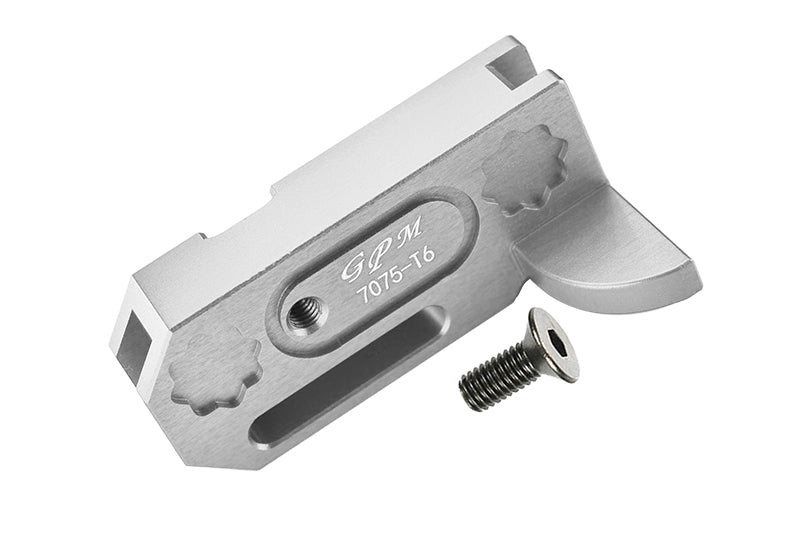 GPM RACING,ARRMA-GRANITE OUTCAST VORTEKS VENDETTA TYPHON BIG ROCK INFRACTION ALUMINUM 7075-T6 CENTER GEARBOX SUPPORT MAG018A