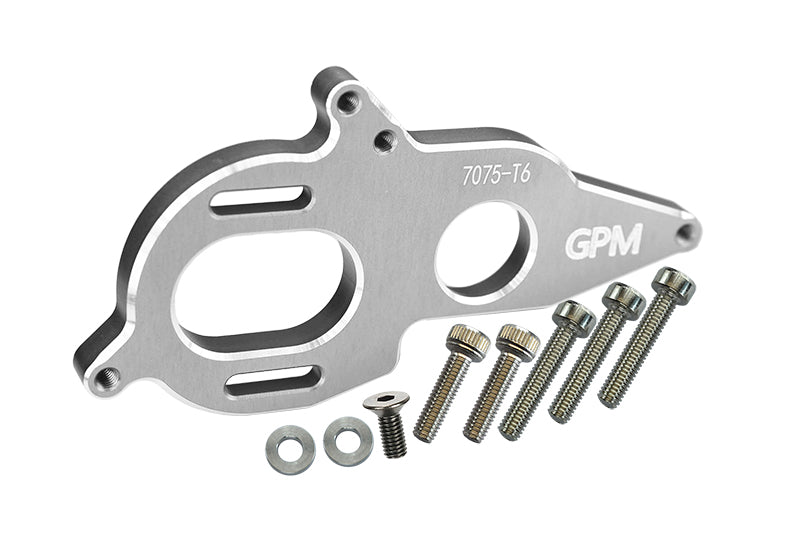 GPM RACING,ARRMA-GRANITE KRATON VORTEKS VENDETTA TYPHON BIG ROCK INFRACTION ALUMINUM 7075-T6 MOTOR HEATSINK PLATE MAG018B