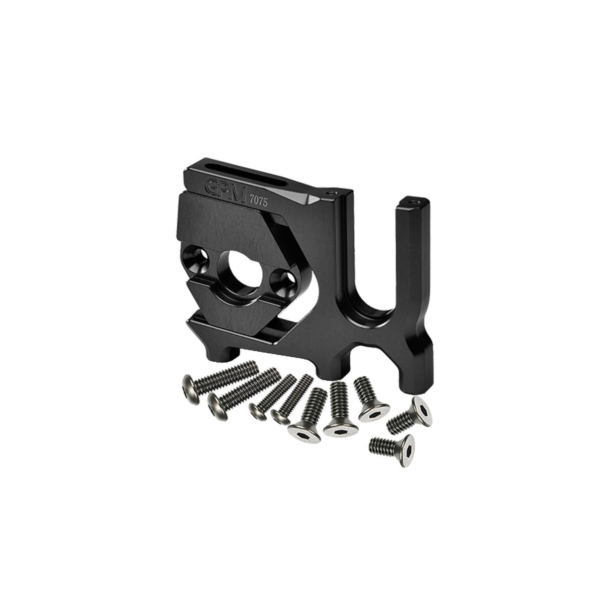 GPM RACING,ARRMA-KRATON INFRACTION TYPHON NOTORIOUS TALION ALUMINUM 7075-T6 SLIDING MOTOR MOUNT MAK018N