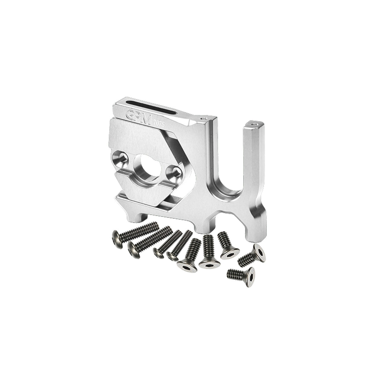 GPM RACING,ARRMA-KRATON INFRACTION TYPHON NOTORIOUS TALION ALUMINUM 7075-T6 SLIDING MOTOR MOUNT MAK018N