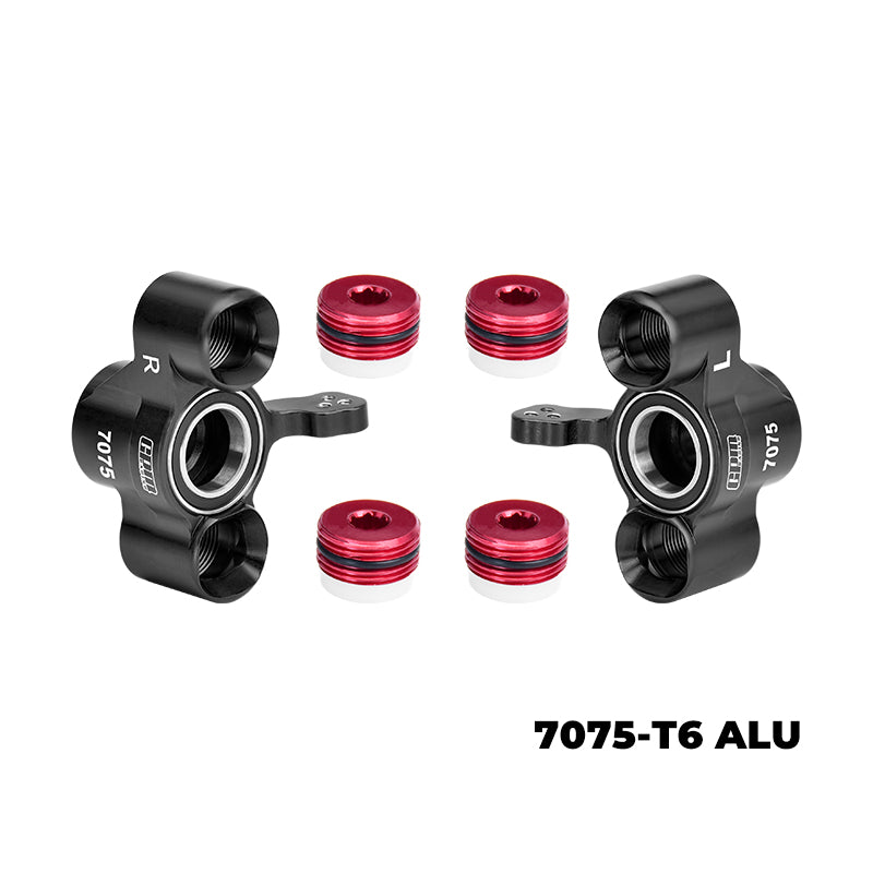 GPM RACING,ARRMA-KRATON NOTORIOUS OUTCAST ALUMINUM FRONT KNUCKLE ARMS MAK021