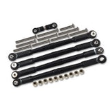 GPM RACING,ARRMA-KRATON OUTCAST TALION NOTORIOUS Alloy 6061 Front Steering Links & Rear Camber Links & Servo Link Set MAK160