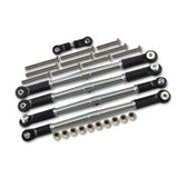 GPM RACING,ARRMA-KRATON OUTCAST TALION NOTORIOUS Alloy 6061 Front Steering Links & Rear Camber Links & Servo Link Set MAK160
