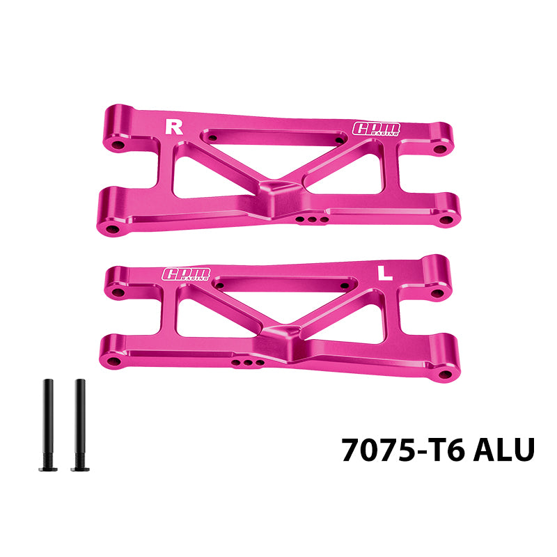 GPM RACING,ARRMA-MINI KRATON 7075-T6 ALLOY REAR LOWER SUSPENSION ARMS MAKM056