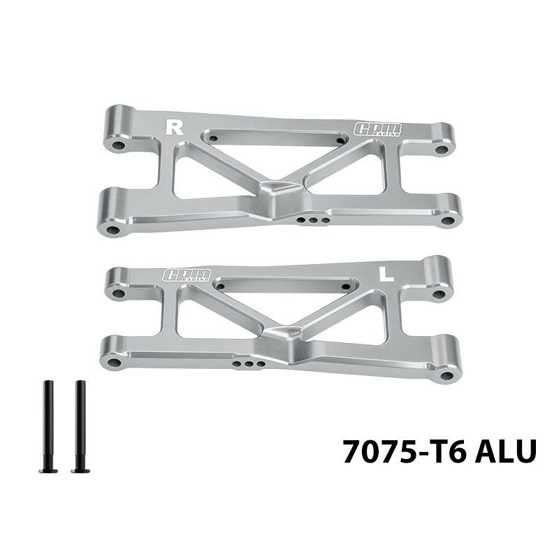 GPM RACING,ARRMA-MINI KRATON 7075-T6 ALLOY REAR LOWER SUSPENSION ARMS MAKM056
