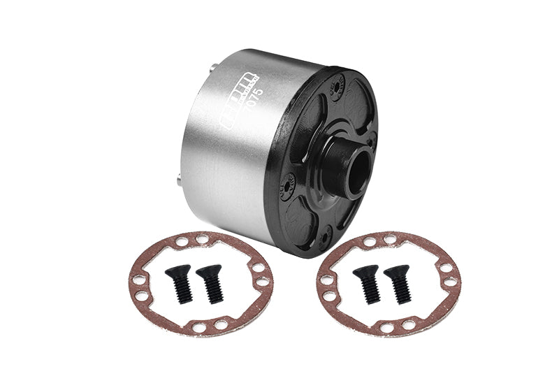 GPM RACING,ARRMA-KRATON OUTCAST MEDIUM CARBON STEEL+ALUMINIUM 7075-T6 FRONT/REAR DIFF CASE MAKX011N