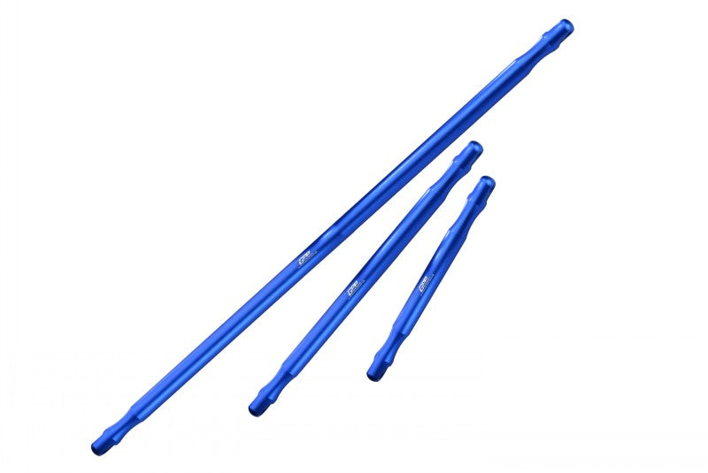 GPM RACING ARRMA KRATON ALUMINUM FRONT&CENTER&REAR SUPPORT BRACE BAR -3PC MAKX025