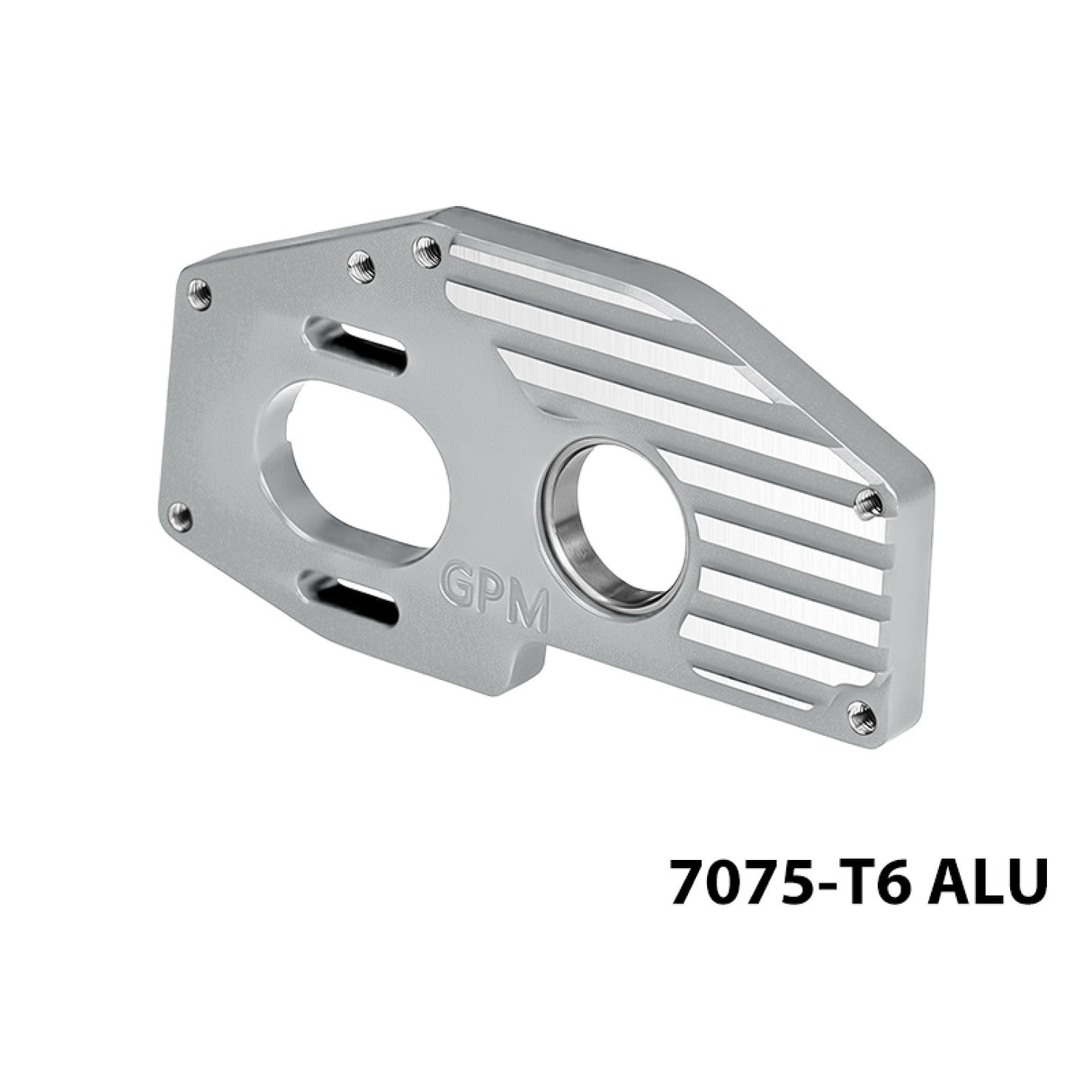 GPM RACING,ARRMA-MOJAVE OUTCAST ALUMINUM 7075 MOTOR MOUNT PLATE FOR CENTER DIFF (LARGER INNER BEARINGS) MAM4018