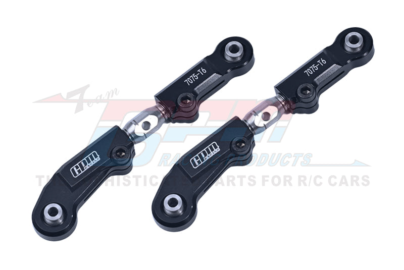 GPM RACING,ARRMA-MOJAVE ALUMINUM 7075+STAINLESS STEEL REAR UPPER ADJUSTABLE LINKS MAM4057S