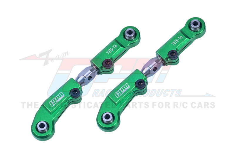 GPM RACING,ARRMA-MOJAVE ALUMINUM 7075+STAINLESS STEEL REAR UPPER ADJUSTABLE LINKS MAM4057S