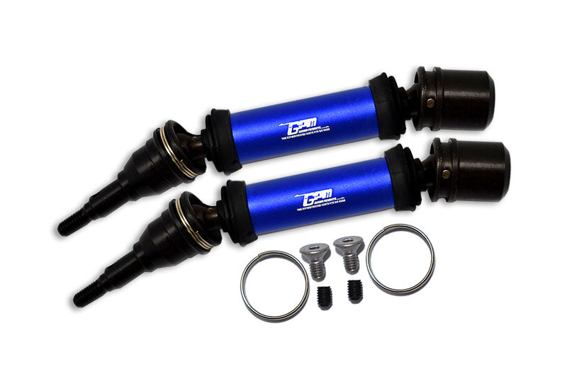 GPM RACING,ARRMA-VENDETTA INFRACTION 223S DSC 4X4 RTR Brushless All-Road Street Bash CARBON STEEL FRONT/REAR CVD DRIVE SHAFT -12PC SET MAVE098FRS