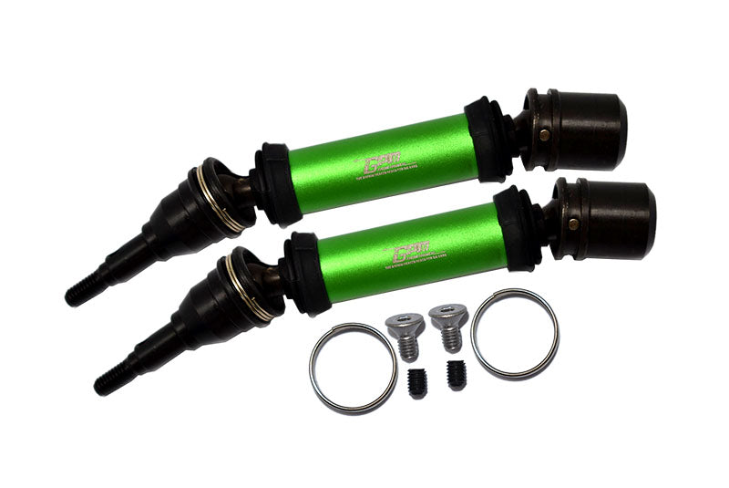 GPM RACING,ARRMA-VENDETTA INFRACTION 223S DSC 4X4 RTR Brushless All-Road Street Bash CARBON STEEL FRONT/REAR CVD DRIVE SHAFT -12PC SET MAVE098FRS
