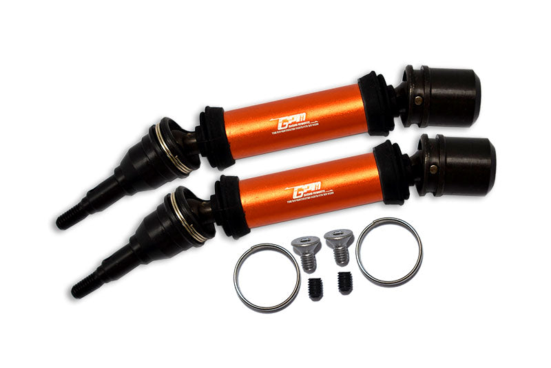 GPM RACING,ARRMA-VENDETTA INFRACTION 223S DSC 4X4 RTR Brushless All-Road Street Bash CARBON STEEL FRONT/REAR CVD DRIVE SHAFT -12PC SET MAVE098FRS