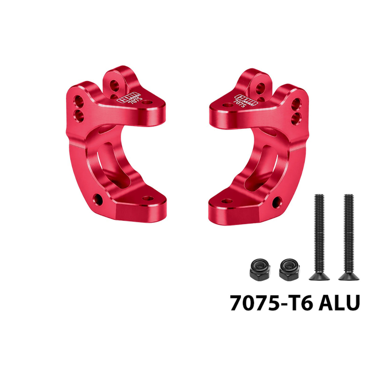 GPM RACING,ARRMA-GORGON ALUMINUM 7075 FRONT C HUBS MGO019