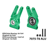 GPM RACING,ARRMA-GORGON SENTON VORTEKS BIG ROCK ALUMINUM 7075 REAR HUB（LARGER INNER BEARINGS) MGO022