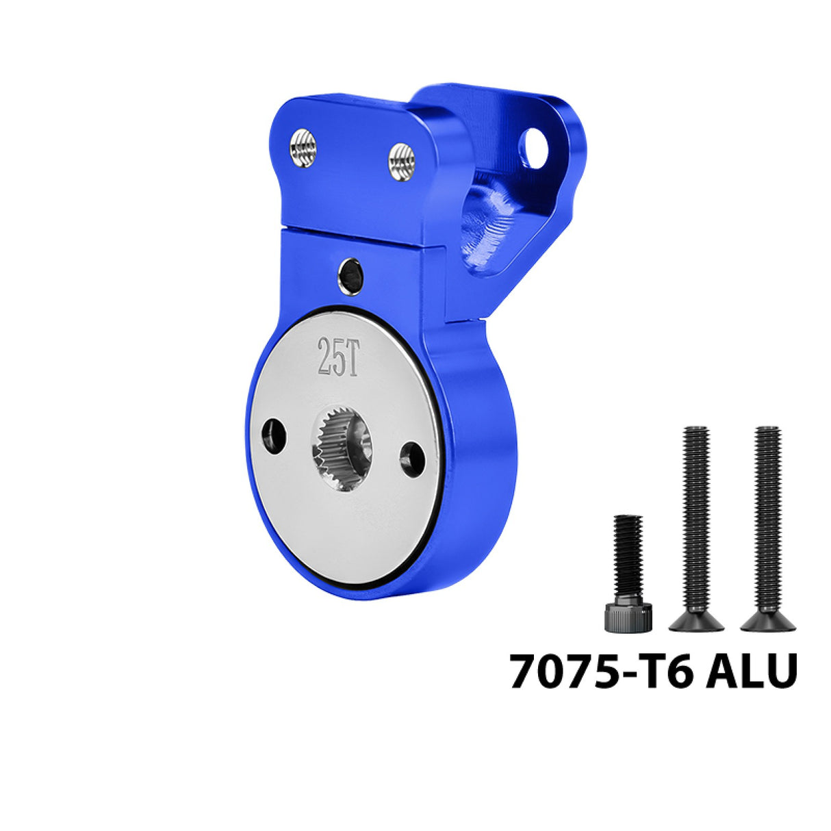 GPM RACING,ARRMA-GORGON ALUMINUM 7075 SERVO SAVER STEERING 25T W. BUILT-IN SPRING MGO025T