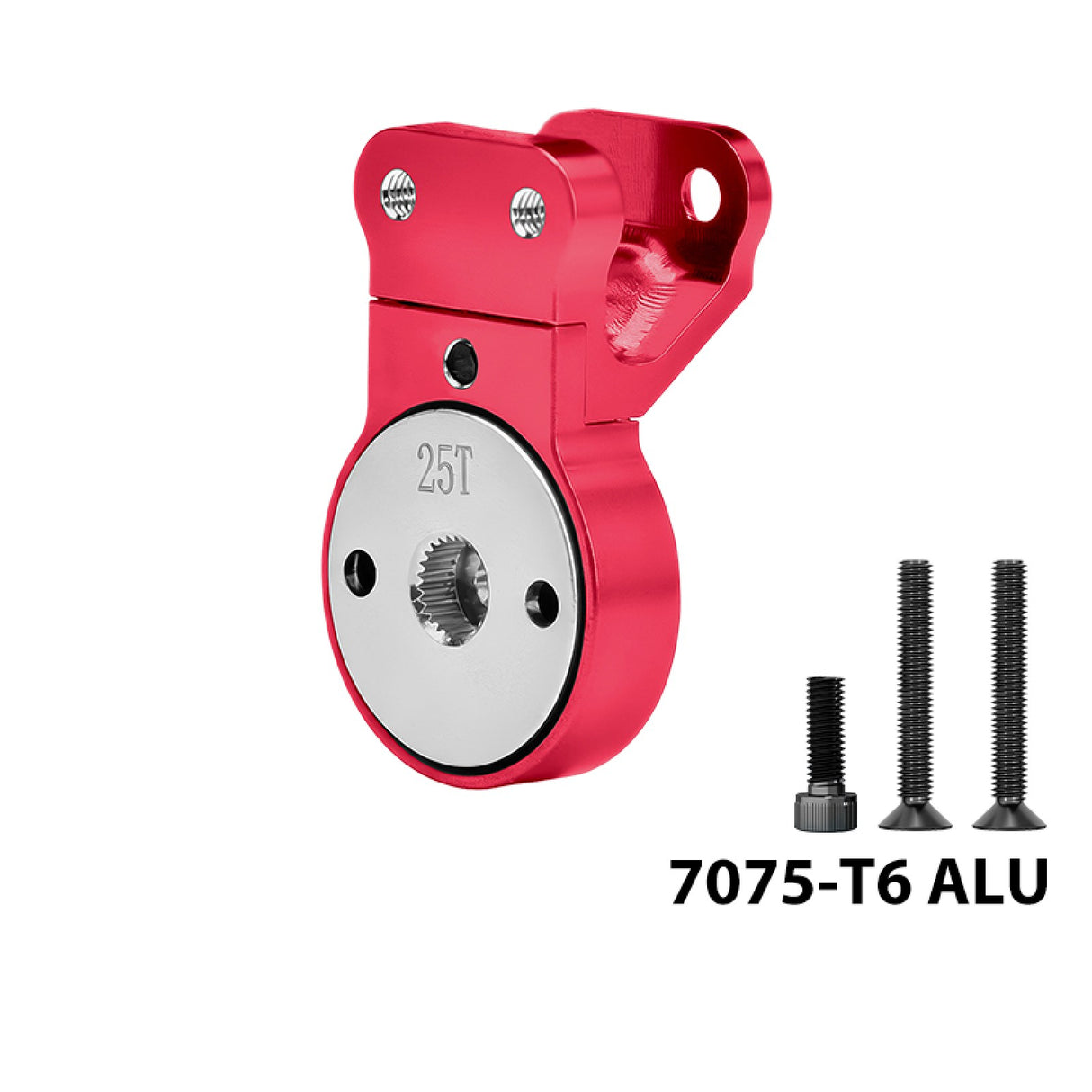 GPM RACING,ARRMA-GORGON ALUMINUM 7075 SERVO SAVER STEERING 25T W. BUILT-IN SPRING MGO025T
