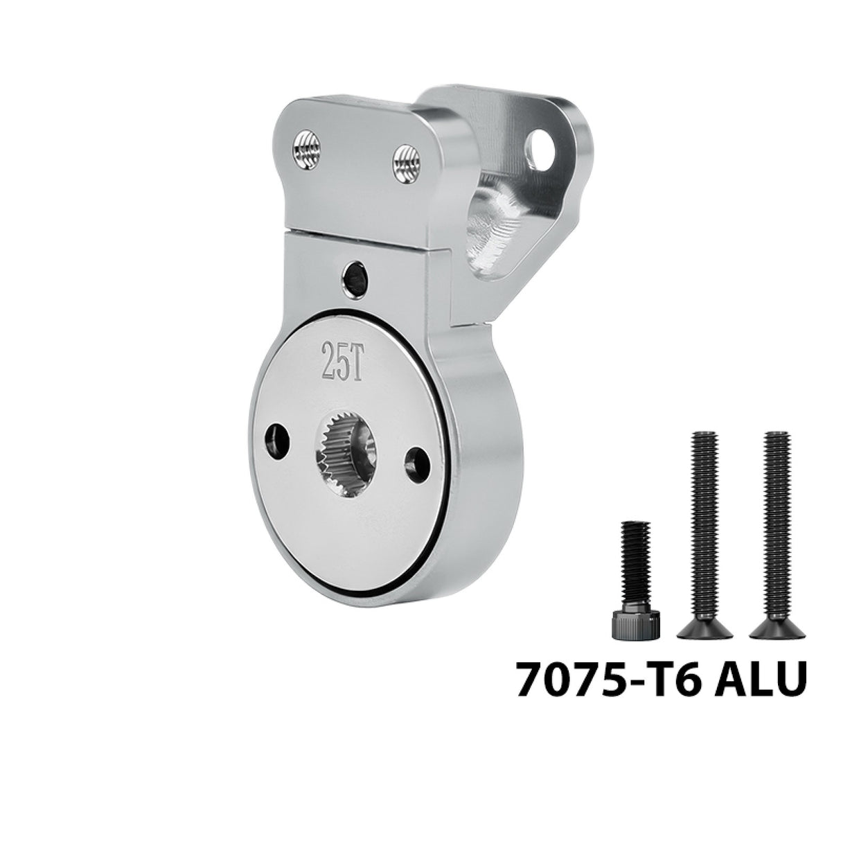 GPM RACING,ARRMA-GORGON ALUMINUM 7075 SERVO SAVER STEERING 25T W. BUILT-IN SPRING MGO025T