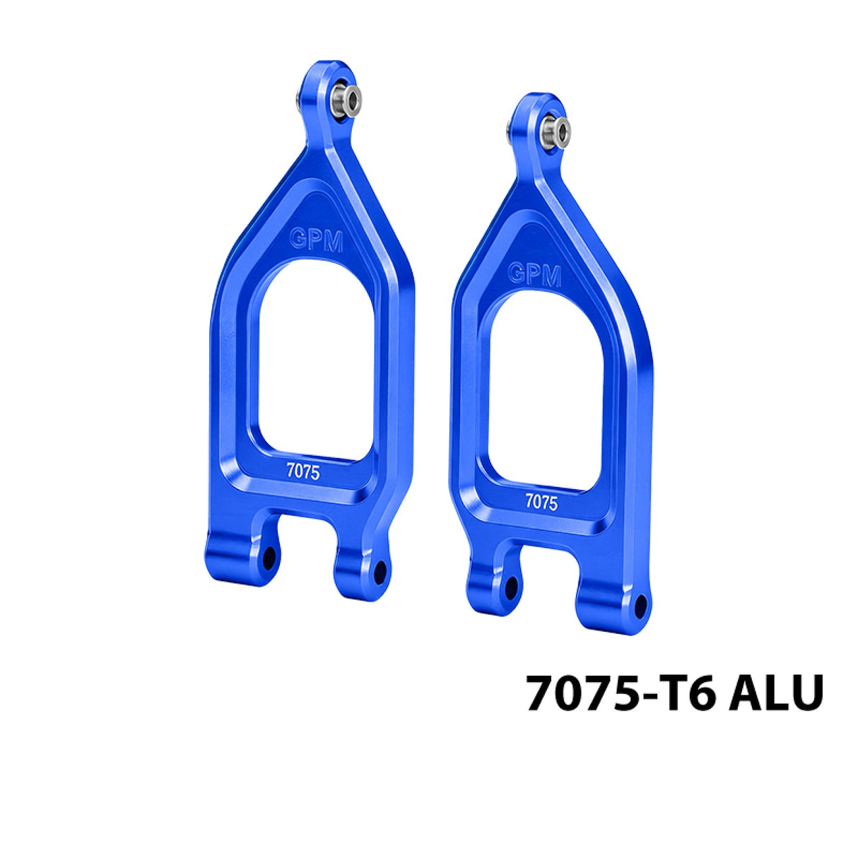 GPM RACING,ARRMA-GORGON ALUMINUM 7075 FRONT UPPER SUSPENSION ARMS MGO054