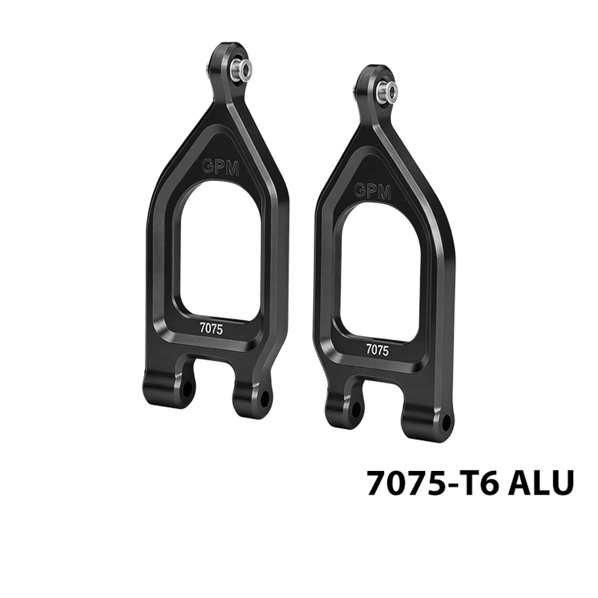 GPM RACING,ARRMA-GORGON ALUMINUM 7075 FRONT UPPER SUSPENSION ARMS MGO054
